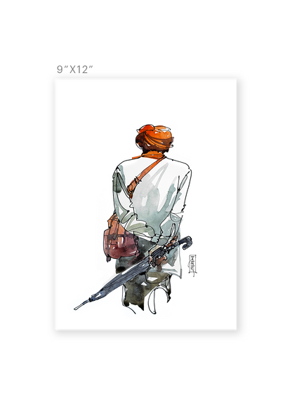 Orange Turban